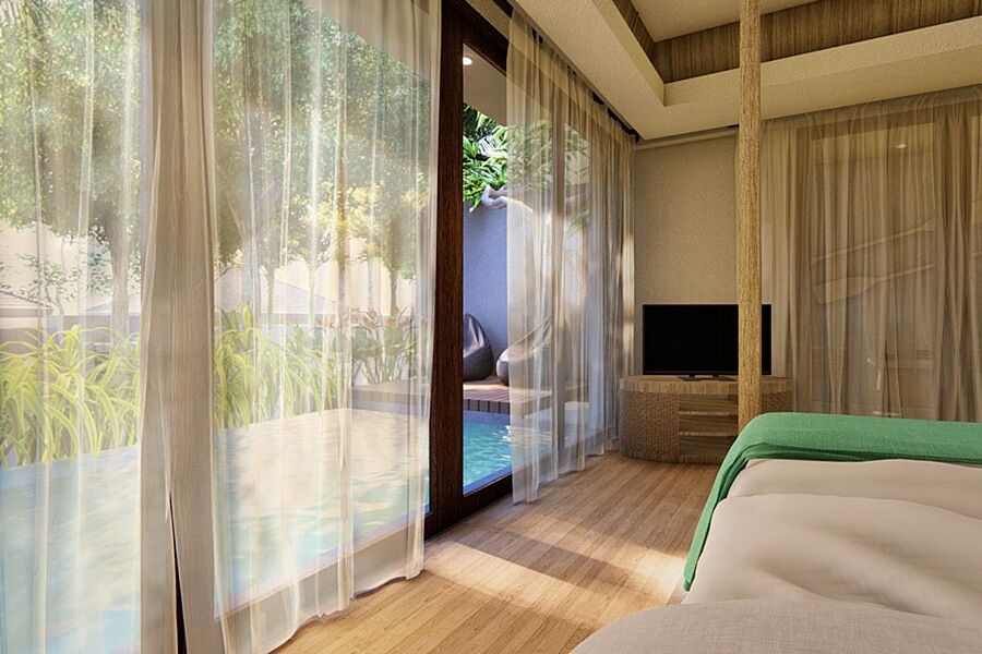 Hotel Cross Bali Breakers Jimbaran Esterno foto